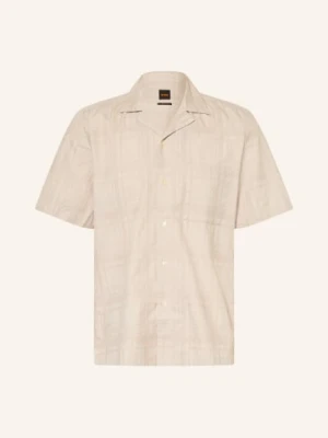 Boss Koszula Wypoczynkowa Rayer O Kroju Regular Fit beige