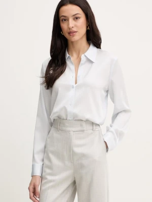 BOSS koszula z dodatkiem jedwabiu Bonya