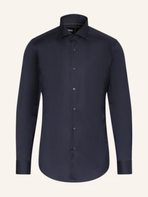 Boss Koszula Z Dżerseju Hank Performance Slim Fit blau
