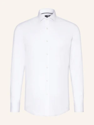 Boss Koszula Z Dżerseju Hank Performance Slim Fit weiss