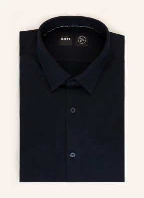 Boss Koszula Z Dżerseju Hank Slim Fit blau