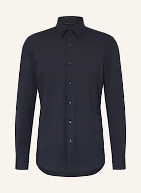 Boss Koszula Z Dżerseju Hank Slim Fit blau