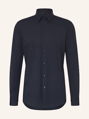 Boss Koszula Z Dżerseju Hank Slim Fit blau