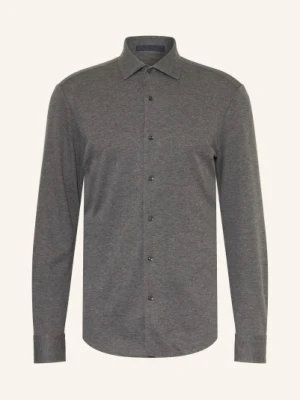 Boss Koszula Z Dżerseju Rudy Slim Fit grau