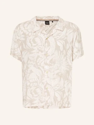 Boss Koszula Plażowa Beach Comfort Fit beige