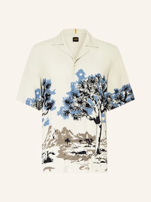 Boss Koszula Z Klapami Rayer Slim Fit beige