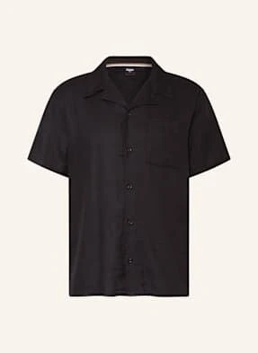 Boss Koszula Z Klapami Vida Comfort Fit schwarz