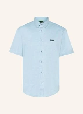 Boss Koszula Z Krótkim Rękawem Motion Regular Fit Z Dżerseju blau