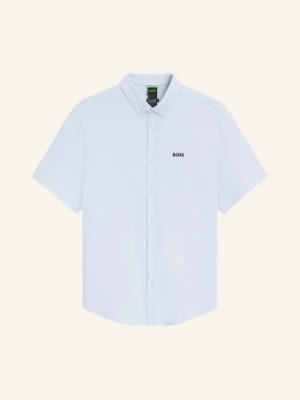 Boss Koszula Z Krótkim Rękawem St_Motion S Regular Fit Z Dżerseju blau