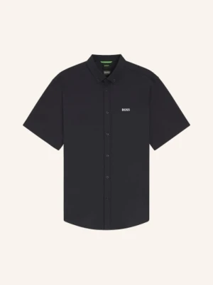 Boss Koszula Z Krótkim Rękawem St_Motion S Regular Fit Z Dżerseju blau
