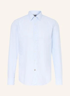 Boss Koszula Z Piki Hal Casual Fit blau
