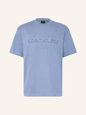 Boss Koszulka blau NIEBIESKI