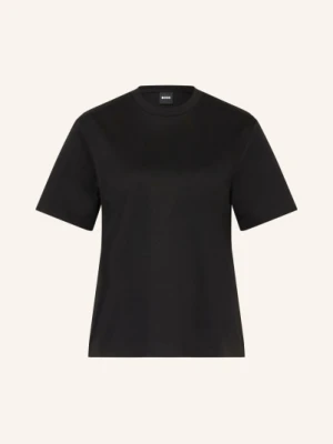 Boss Koszulka Eharpa schwarz