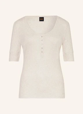 Boss Koszulka Henley Espen weiss