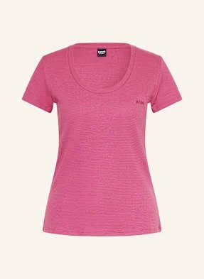 Boss Koszulka Od Piżamy Waffle pink