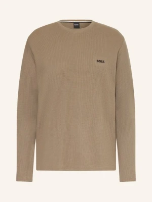 Boss Koszulka Od Piżamy Waffle braun