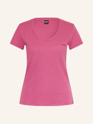 Boss Koszulka Od Piżamy Waffle pink