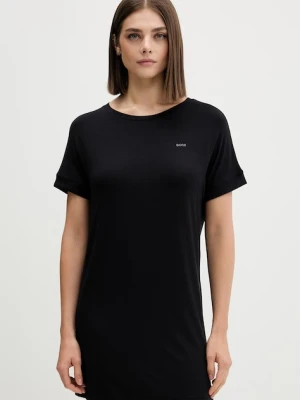 BOSS koszulka piżamowa damska z wiskozy ESSENCE_Sleepshirt