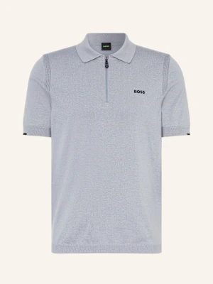 Boss Koszulka Polo Ever Z Dzianiny grau