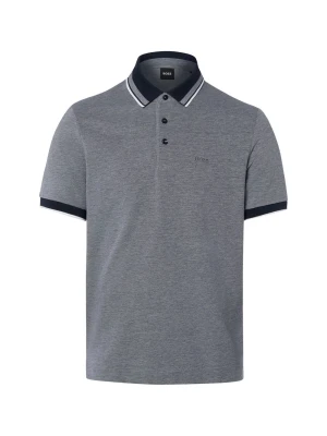 BOSS koszulka polo Mężczyźni Bawełna (100%) niebieski