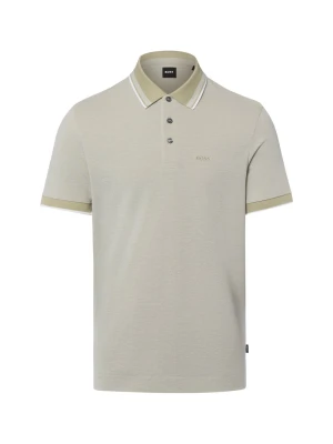 BOSS koszulka polo Mężczyźni Bawełna (100%) zielony