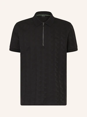 Boss Koszulka Polo Mirror Z Dzianiny schwarz