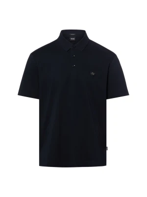 BOSS koszulka polo - Parris Mężczyźni Bawełna (100%) niebieski