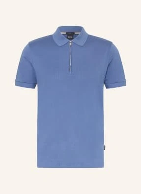 Boss Koszulka Polo Polston 35 Slim Fit blau