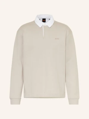 Boss Koszulka Polo Z Dżerseju Exis beige