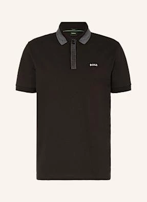 Boss Koszulka Polo Z Dżerseju Paddy Regular Fit schwarz