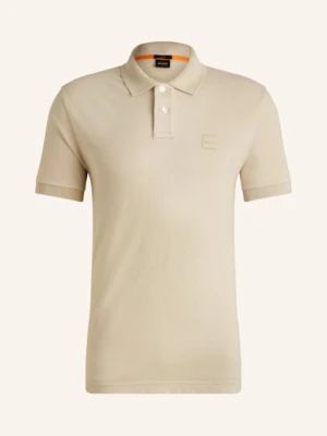 Boss Koszulka Polo Z Dżerseju Passenger beige