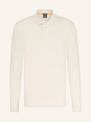 Boss Koszulka Polo Z Dżerseju Passerby Slim Fit beige