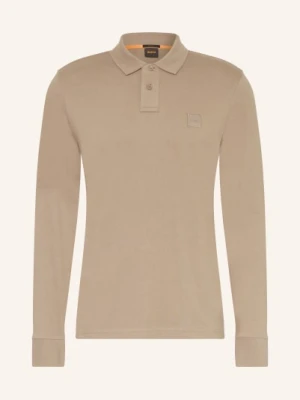Boss Koszulka Polo Z Dżerseju Passerby Slim Fit braun