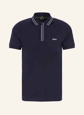 Boss Koszulka Polo Z Dżerseju Paule Slim Fit blau