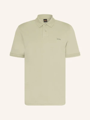 Boss Koszulka Polo Z Dżerseju Pe gruen