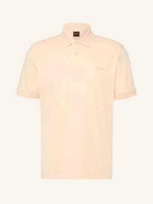 Boss Koszulka Polo Z Dżerseju Pe orange
