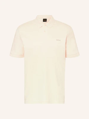 Boss Koszulka Polo Z Dżerseju Pe weiss