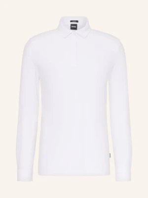 Boss Koszulka Polo Z Dżerseju Person weiss