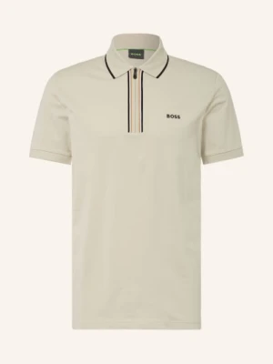 Boss Koszulka Polo Z Dżerseju Philix beige