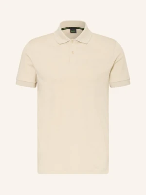 Boss Koszulka Polo Z Dżerseju Pio beige