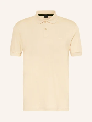 Boss Koszulka Polo Z Dżerseju Pio Regular Fit beige