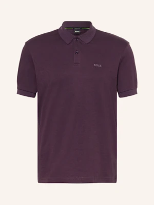 Boss Koszulka Polo Z Dżerseju Pio Regular Fit lila