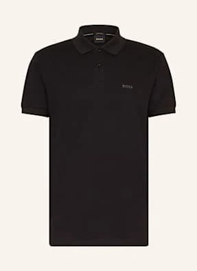 Boss Koszulka Polo Z Dżerseju Pio Regular Fit schwarz