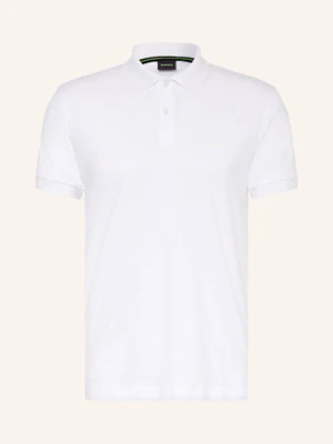 Boss Koszulka Polo Z Dżerseju Pio Regular Fit weiss