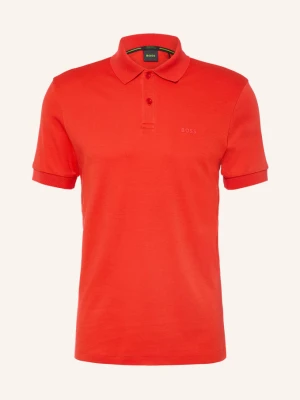 Boss Koszulka Polo Z Dżerseju Pio rot JASNOCZERWONY