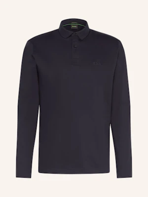 Boss Koszulka Polo Z Dżerseju Pirol Regular Fit blau
