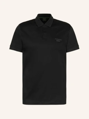 Boss Koszulka Polo Z Dżerseju Spirit 70, Krój Regular Fit schwarz CZARNY