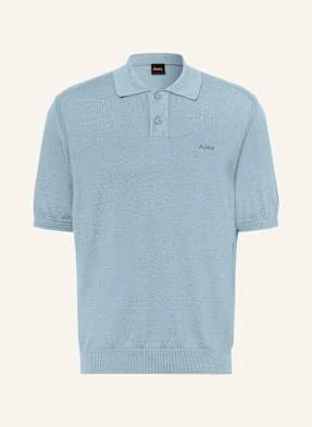 Boss Koszulka Polo Z Dzianiny Asac blau