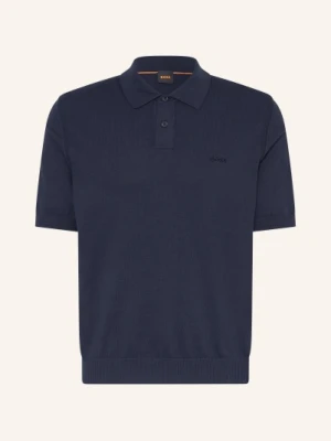 Boss Koszulka Polo Z Dzianiny Asac blau