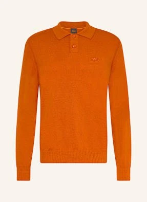 Boss Koszulka Polo Z Dzianiny Asac orange